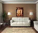 The Three Graces on the wall