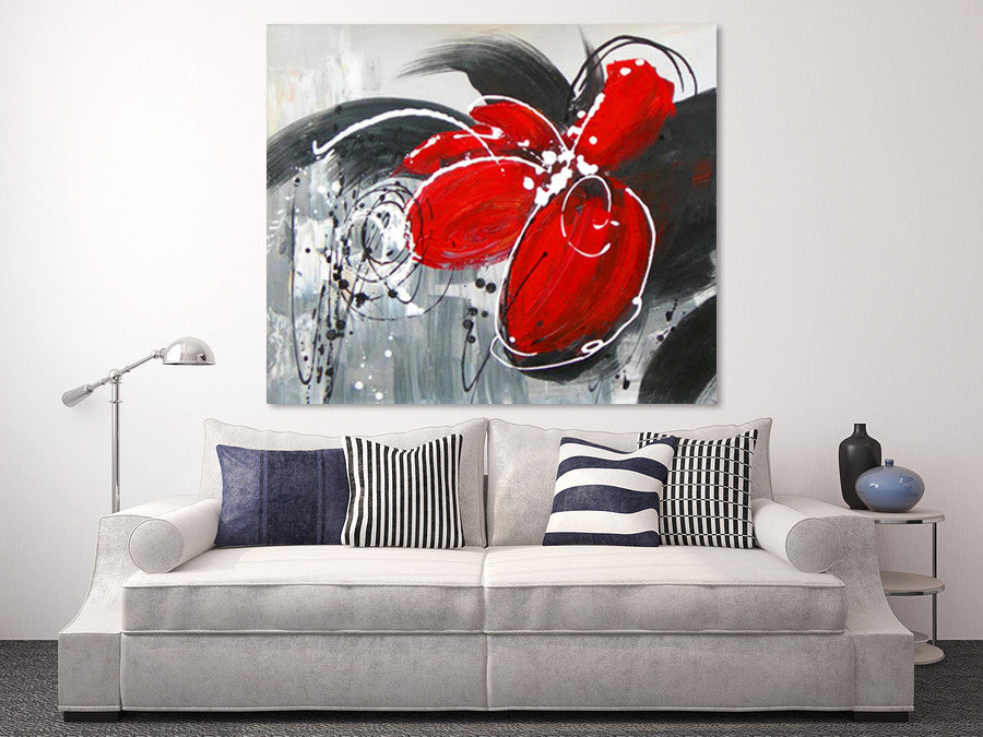 Modern Flower on the wall