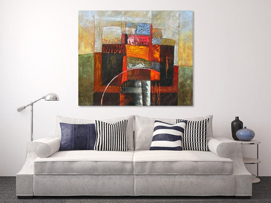 Layered Art on the wall