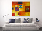 Vivid Hues on the wall