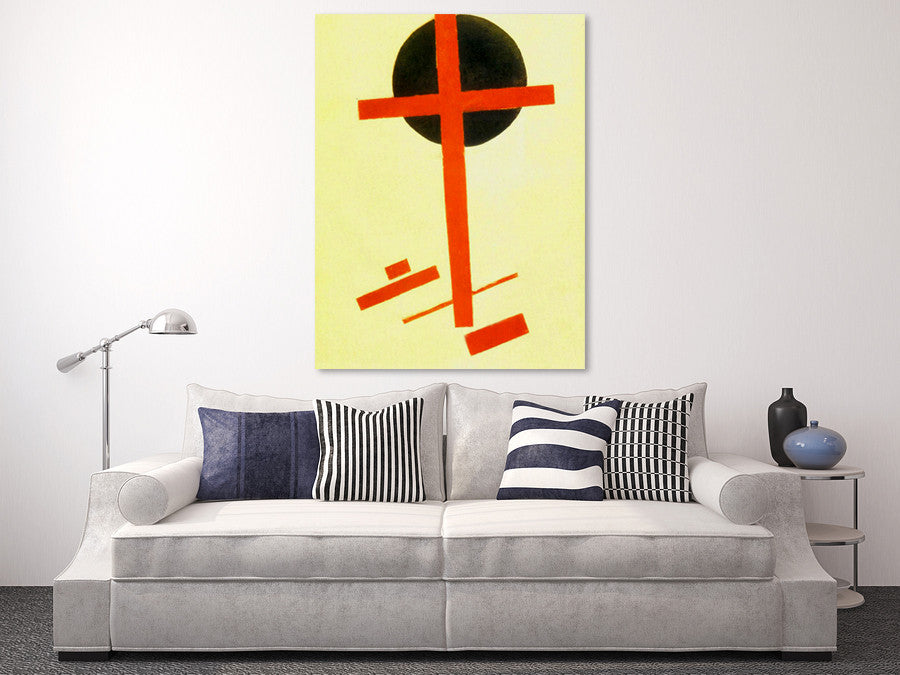 Suprematism 1927 on the wall