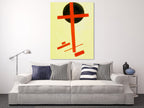 Suprematism 1927 on the wall