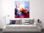 Collision of Colors on the wall