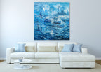 Big Blue Chaos on the wall
