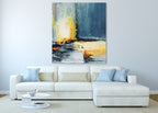 Forest Campfire on the wall