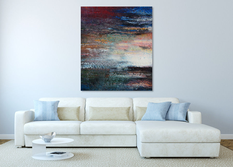 Storm in Horizon on the wall