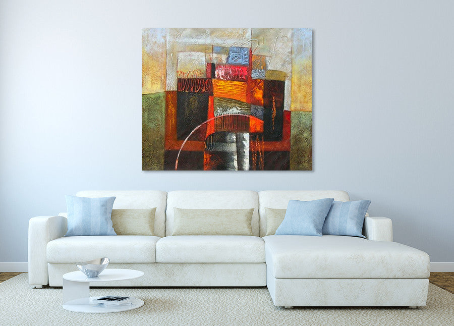 Layered Art on the wall