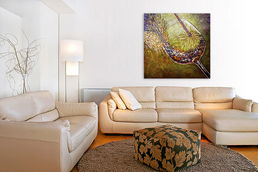 Modern123 on the wall