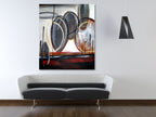 World of Ellipse on the wall