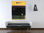 Modern105 on the wall