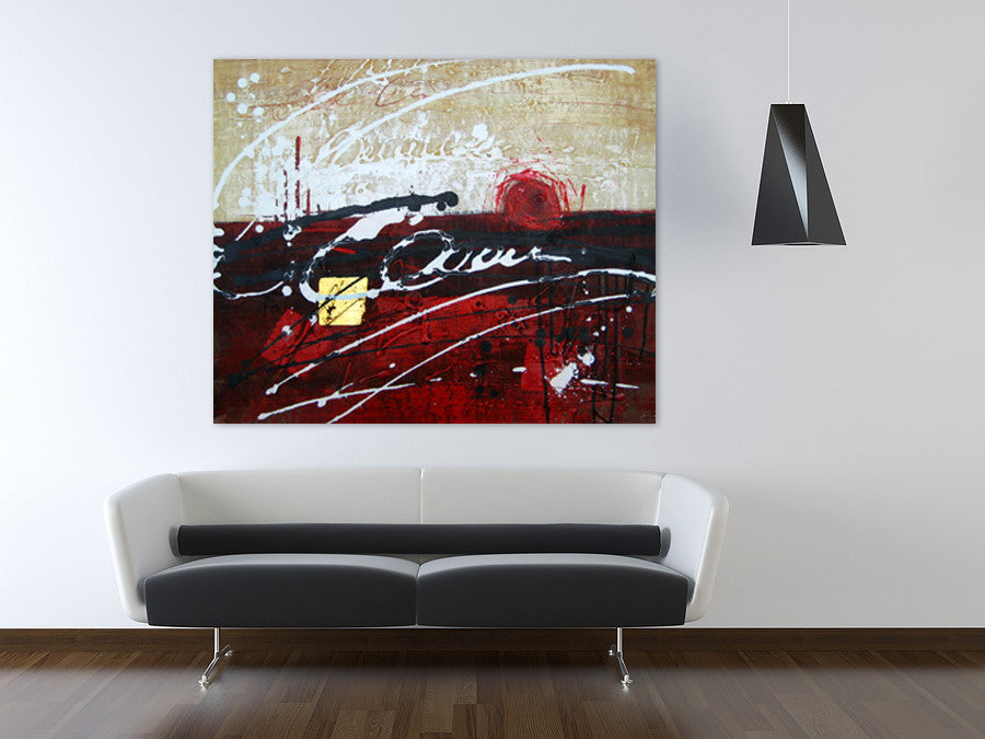 Story of Love on the wall