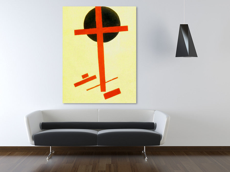 Suprematism 1927 on the wall