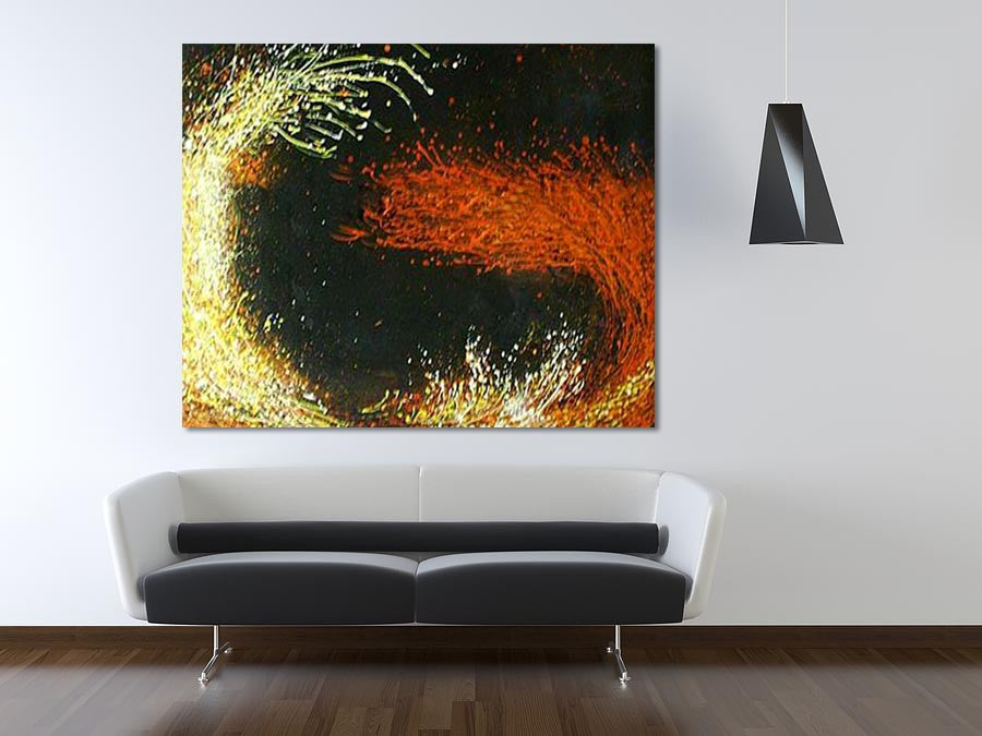 Dancing Blaze on the wall