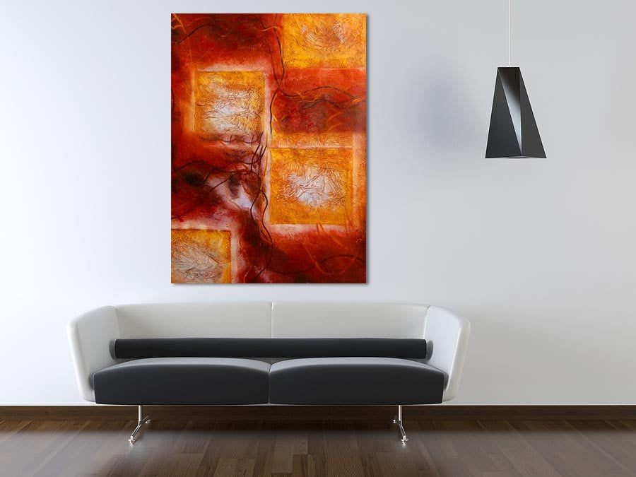 Modern104 on the wall