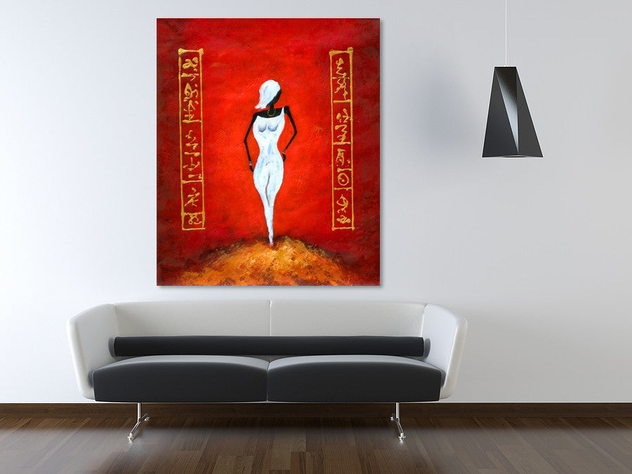 Black Diva One on the wall