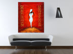 Black Diva One on the wall