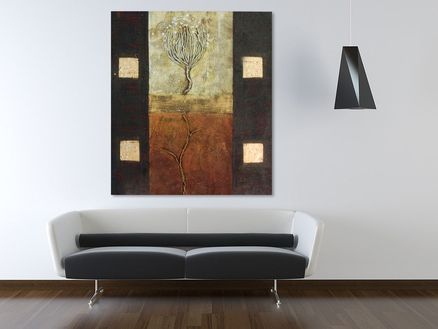 Tree of Light on the wall