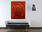 A Different Sun on the wall