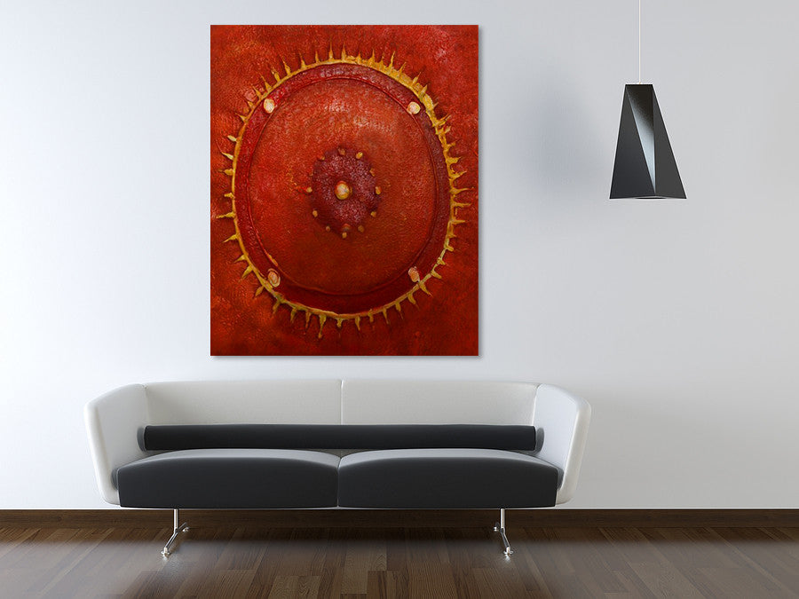 A Different Sun on the wall