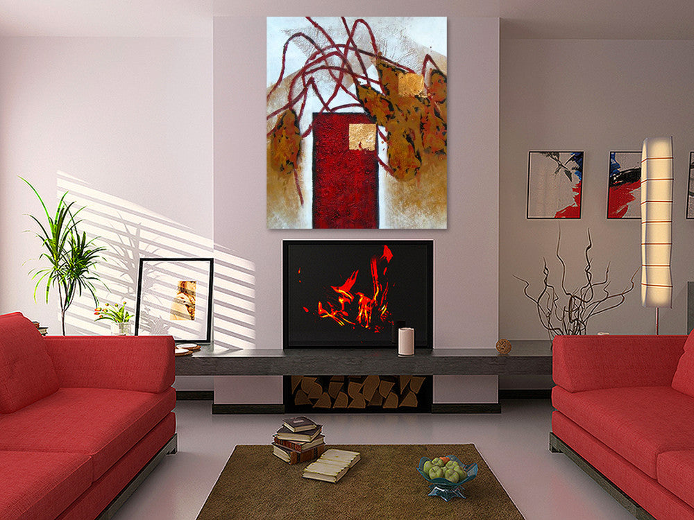 Burn on the wall