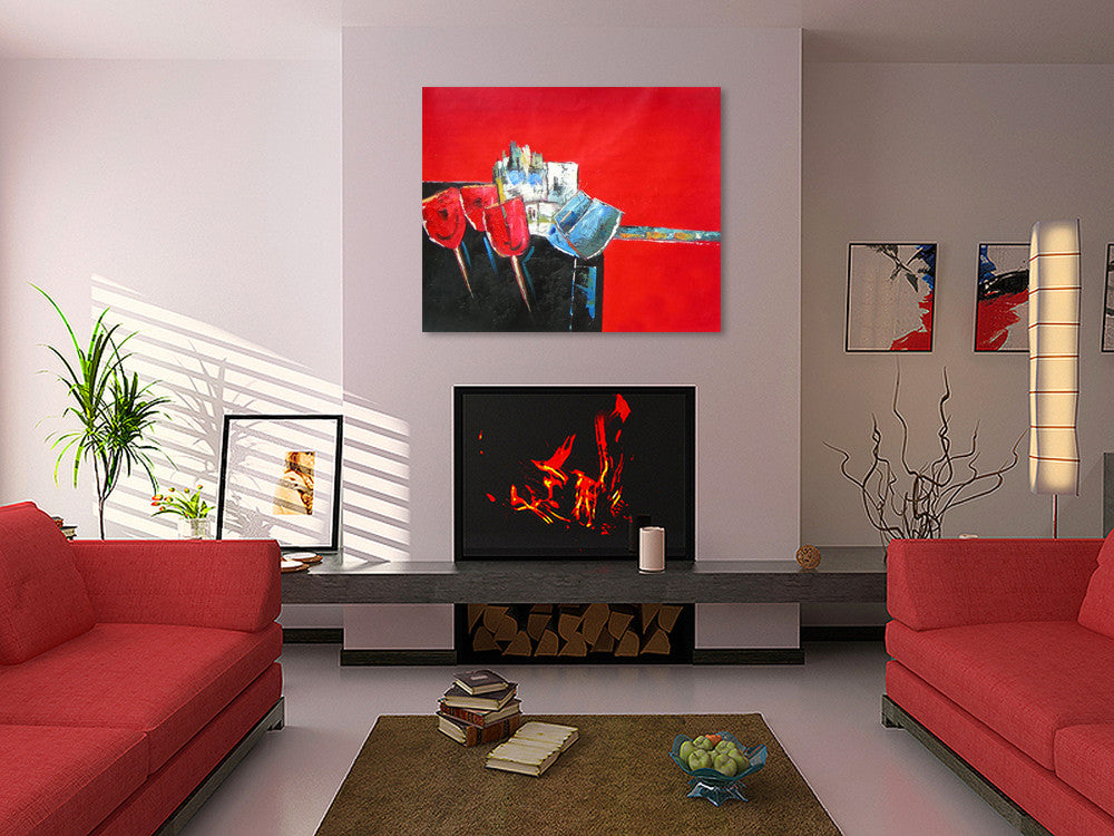Redness on the wall