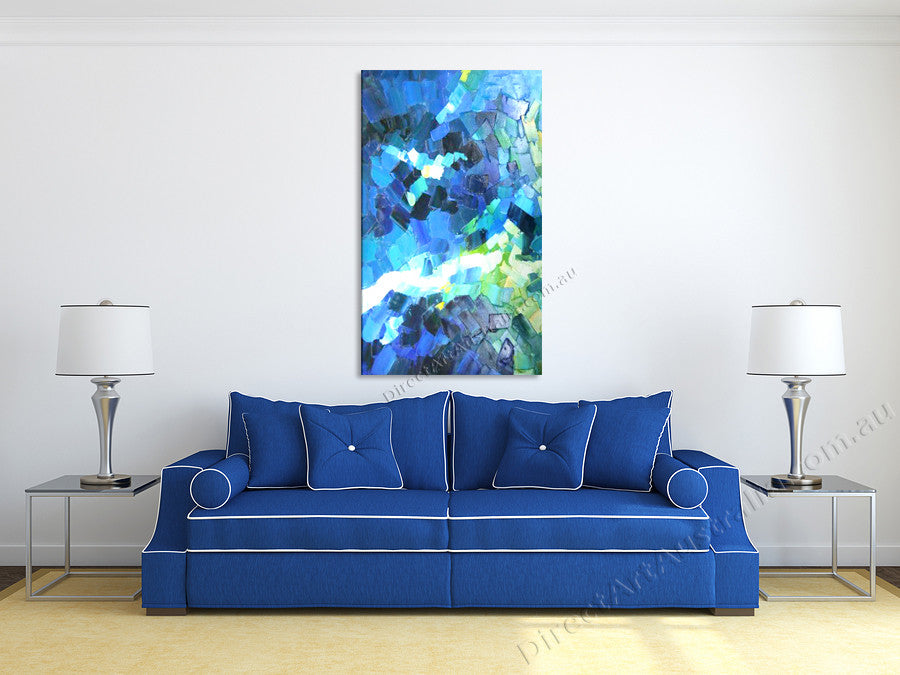 Knife Painting AF25 on the wall