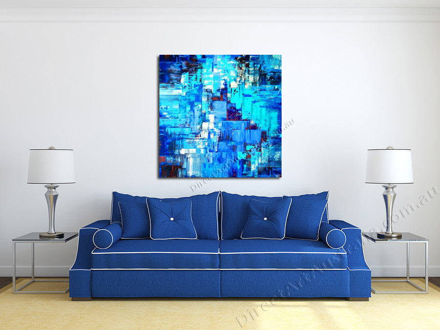 Knife Painting AF41 on the wall