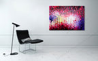 Knife Painting AF28 on the wall
