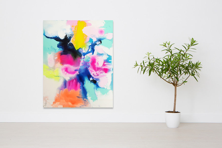 Blossom on the wall