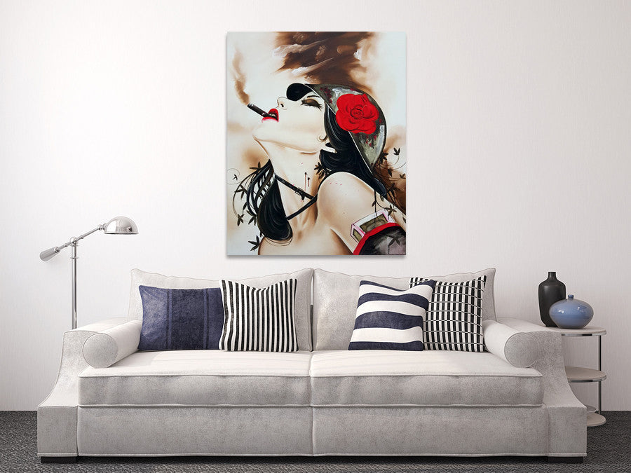 Seduction on the wall