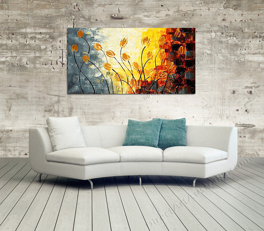 Knife Painting AF6 on the wall