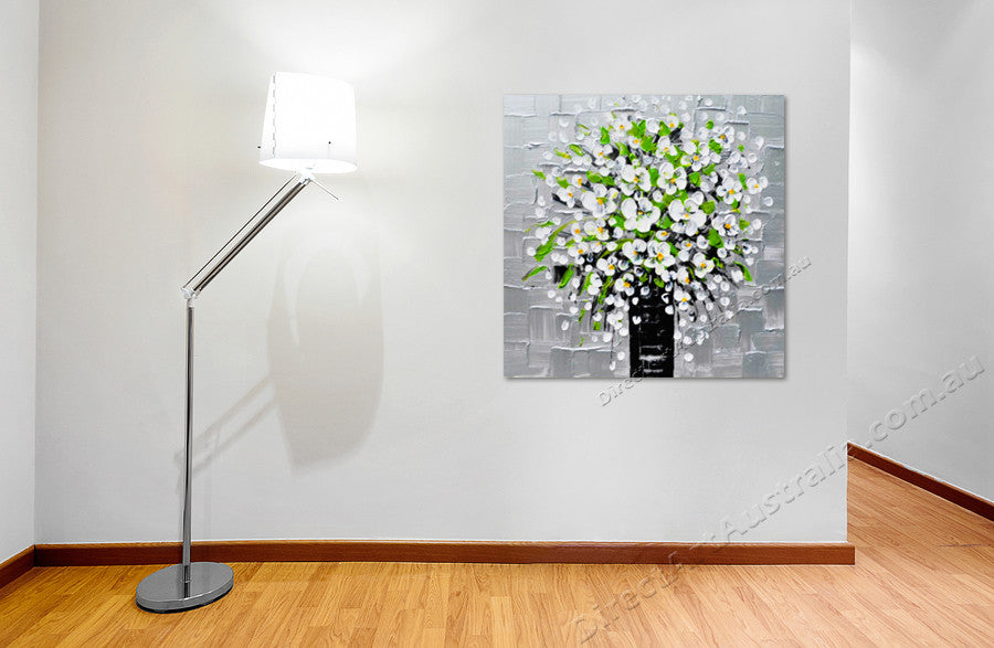 Knife Painting AF9 on the wall