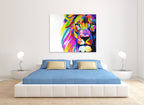 Lion on the wall