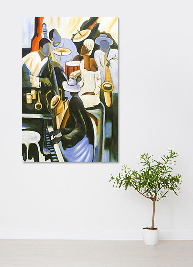 Jazzin' up on the wall