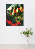 Hillside Abode on the wall