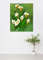 Bouquet on the wall