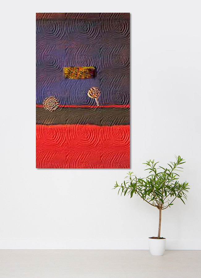 Swirls Delight on the wall