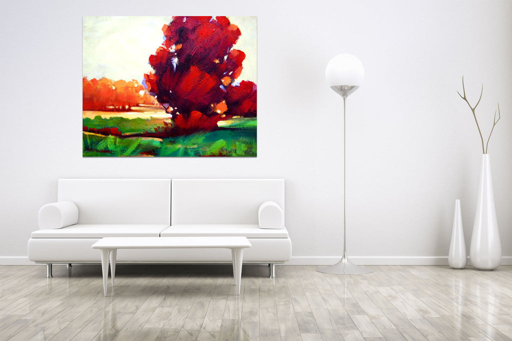 Island of Serenity on the wall