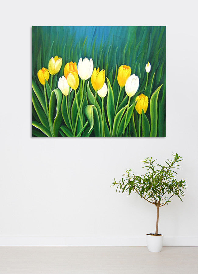 Flourish on the wall