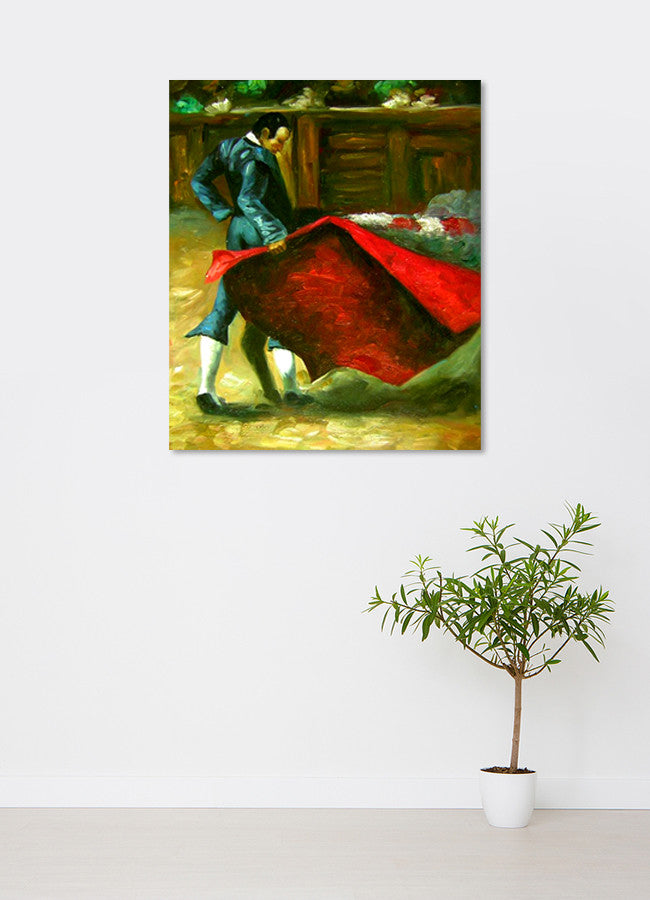 Matador on the wall