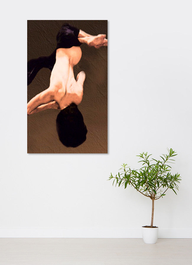 Upside Down World on the wall