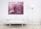Lavander Flora II on the wall