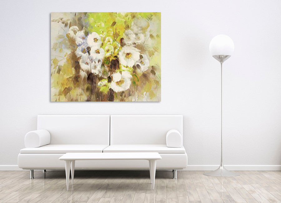 Minty Bouquet on the wall