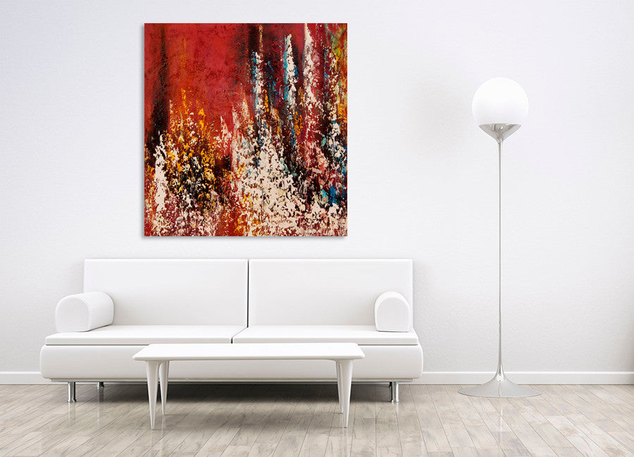 Snowy Mountain on the wall