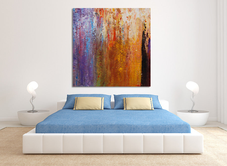 Beauty of Colors on the wall