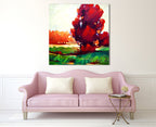 Island of Serenity on the wall