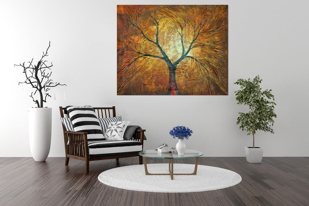 Burning Bush on the wall
