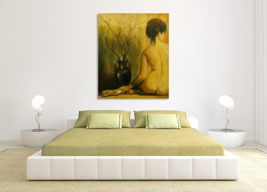 Sensual Siren on the wall