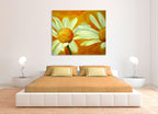 Daises Two on the wall
