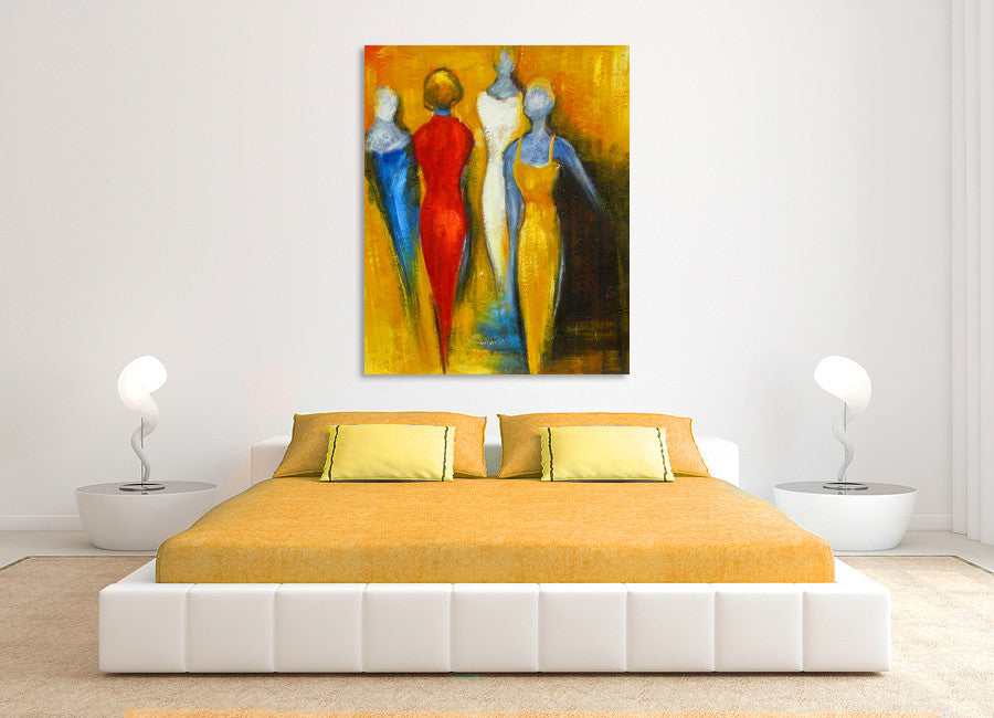 The Models on the wall
